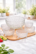 SET DE BOWLS DE VIDRIO- 7 PIEZAS