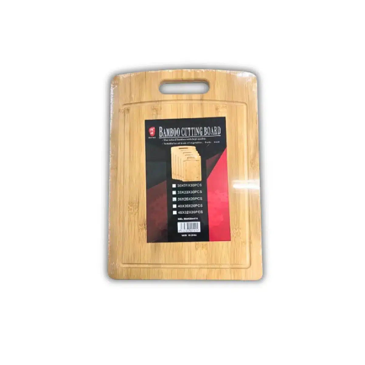 TABLA DE MADERA 45 X 32 CON AGARRE Y DESANGRADOR