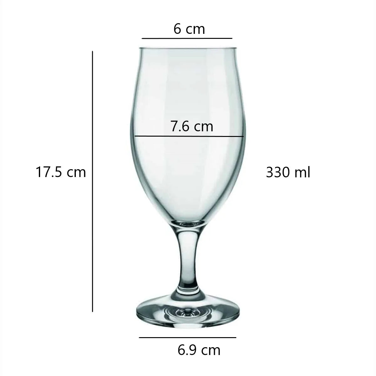 WINDSOR COPA DE CERVEZA 330 ML