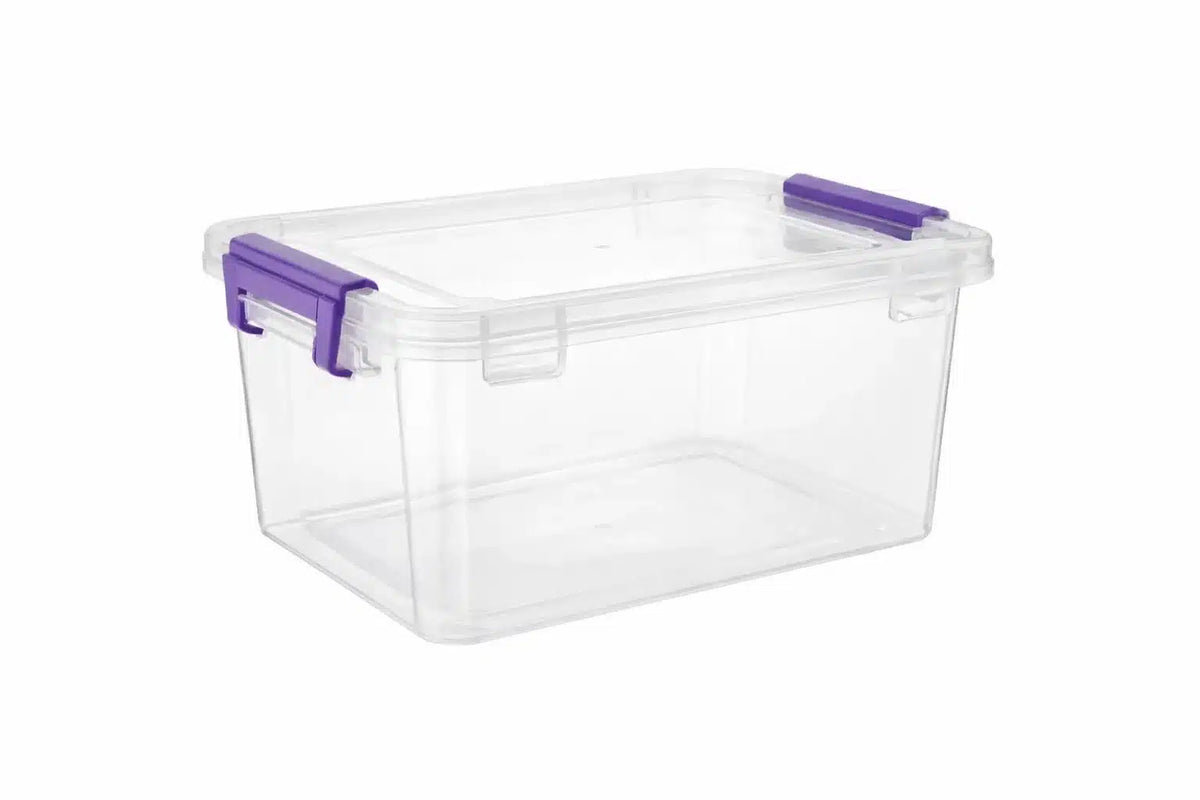 CAJA PLÁSTICA CON BROCHE 2 L