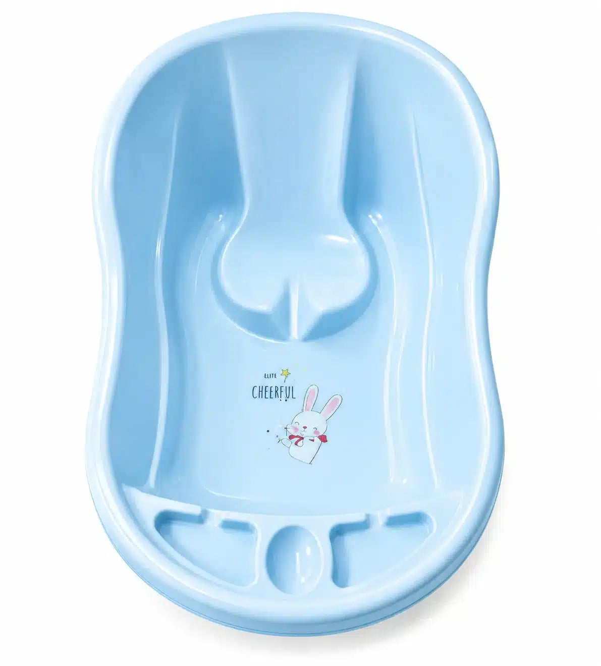 BAÑITO DE BEBE PLÁSTICO CON ASIENTO 72 X 42 CM