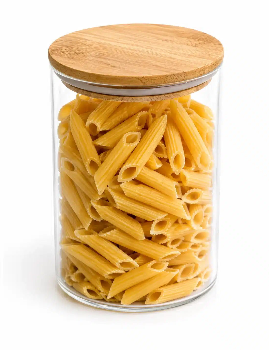 FRASCO DE VIDRIO TAPA BAMBOO 1.5 L HOME
