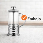 CAFETERA TETERA CON ÉMBOLO 350 ML