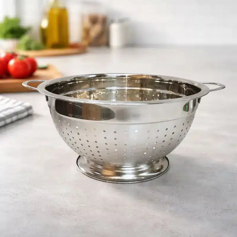 COLADOR 26 CM PROFUNDO CALIDAD ACERO INOX