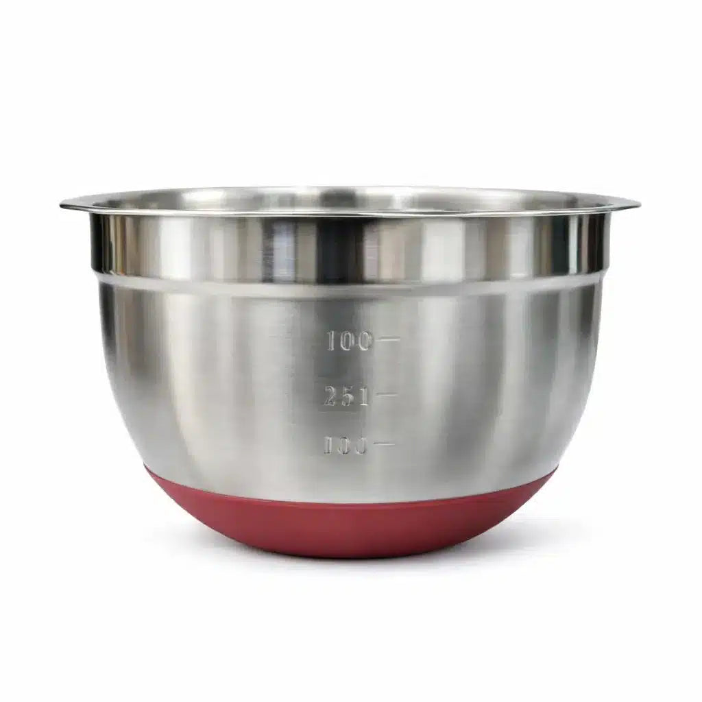 BOWL REFORZADO DE ACERO Y SILICONA 22 CM