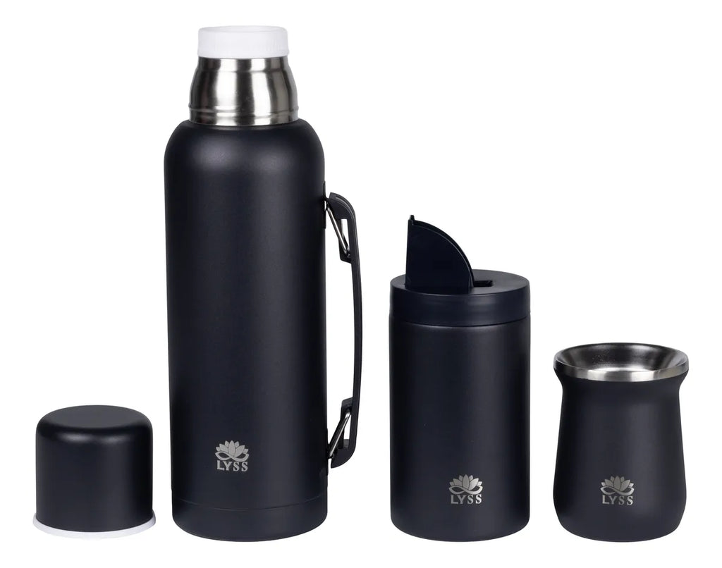 KIT LYSS DE TERMO+ MATE + YERBERA