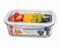 Tupper Rect 1520 Ml Vidrio Apto Para Horno  C/Tapa