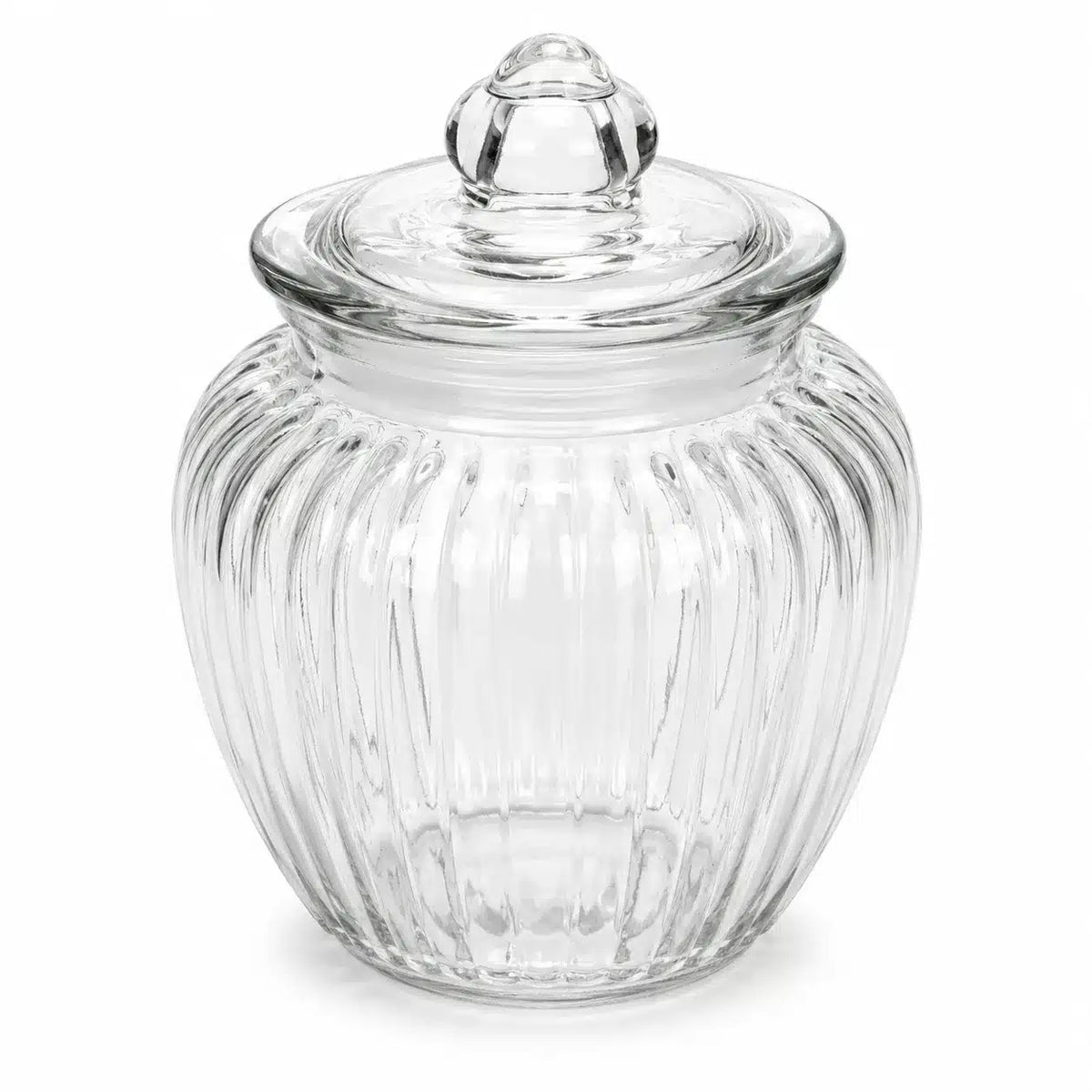 BOLLÓN RAYADO 1250 ML VIDRIO TAPA