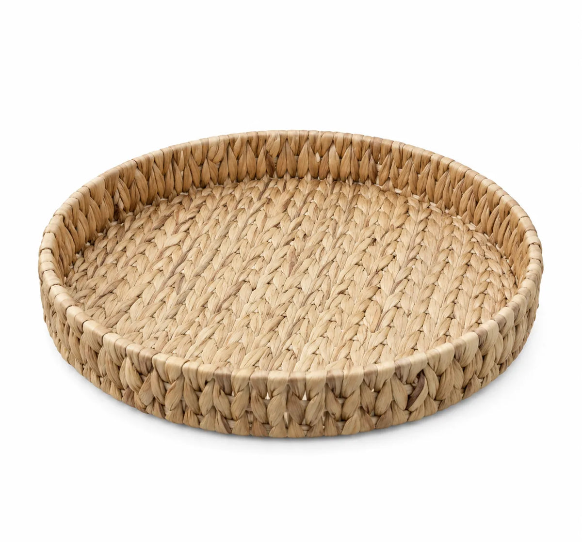 Bandeja Chica 24 Cm Yute Redonda Home