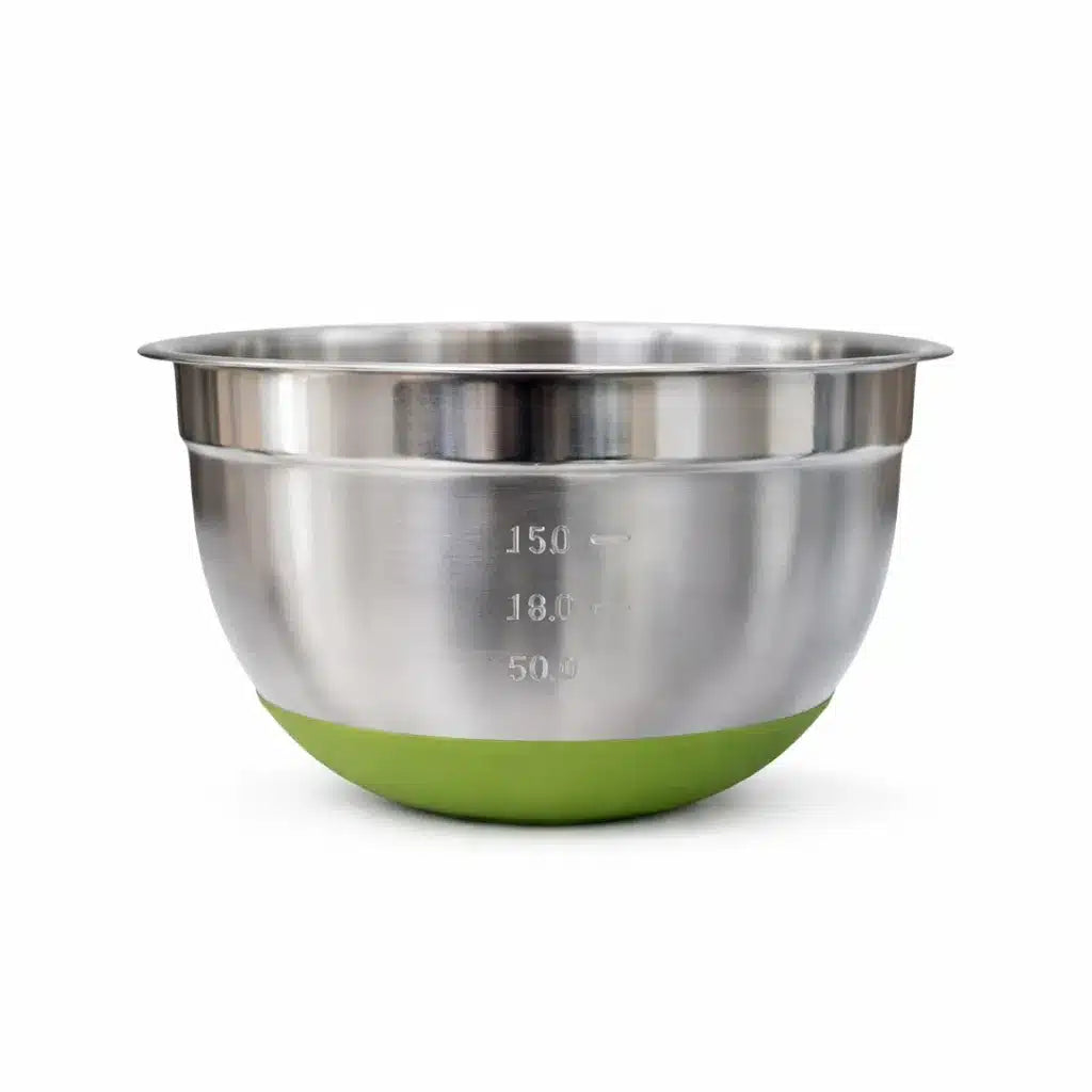 BOWL REFORZADO ACERO INOX SILICONA 20 CM