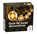 Luces Guía Decorativa X 25 + 2 Bombitas, En Caja De Regalo