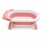 Bañito Plegable Para Bebé Antideslizante | Bañera Portátil Premium