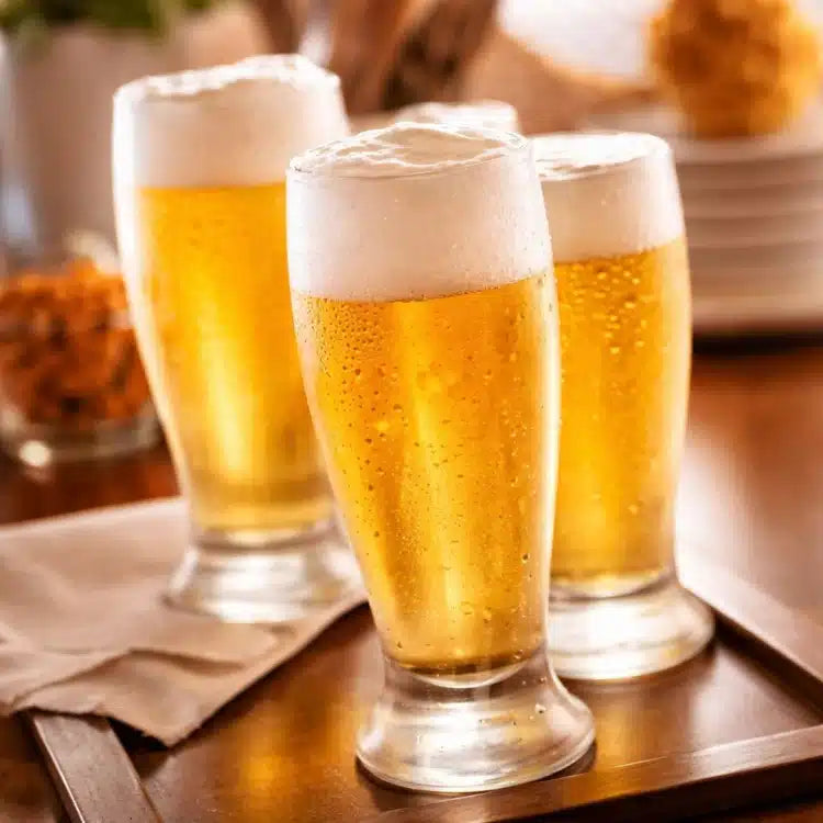 VASO DE CERVEZA CON PIE 300 ML MUNICH X 6