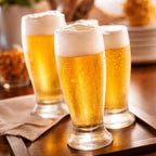 VASO DE CERVEZA CON PIE 300 ML MUNICH X 6