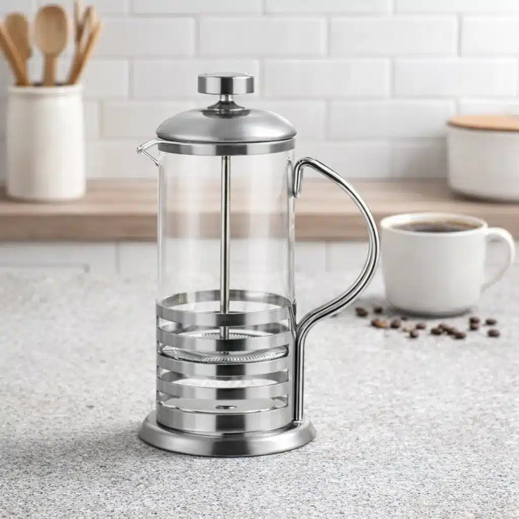CAFETERA TETERA CON ÉMBOLO 350 ML