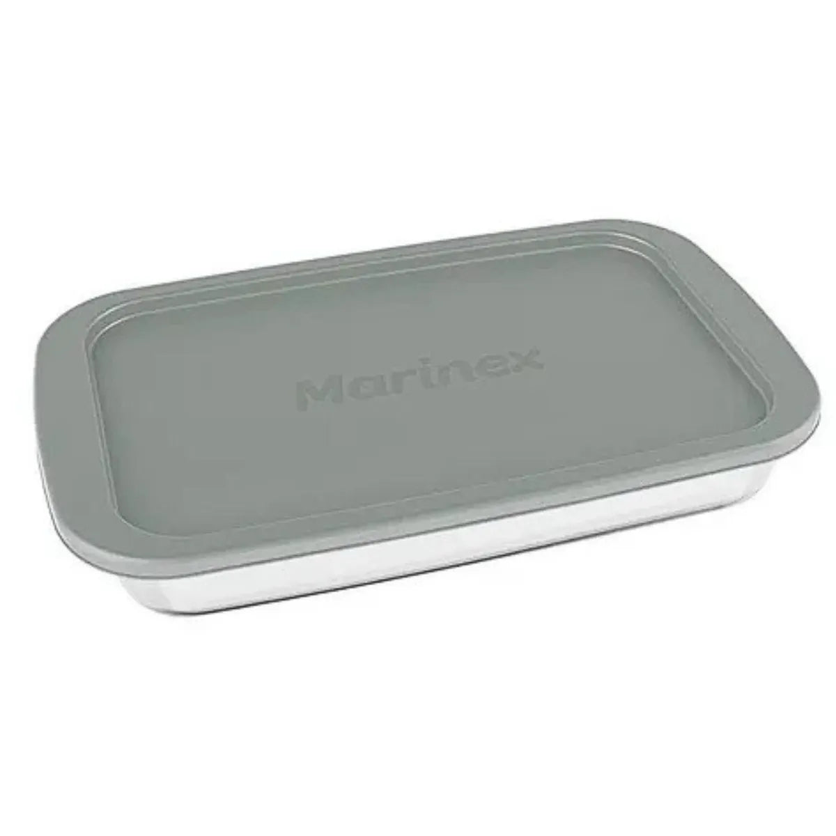 FUENTE 2200 ML VIDRIO TAPA PLÁSTICA RECTANGULAR