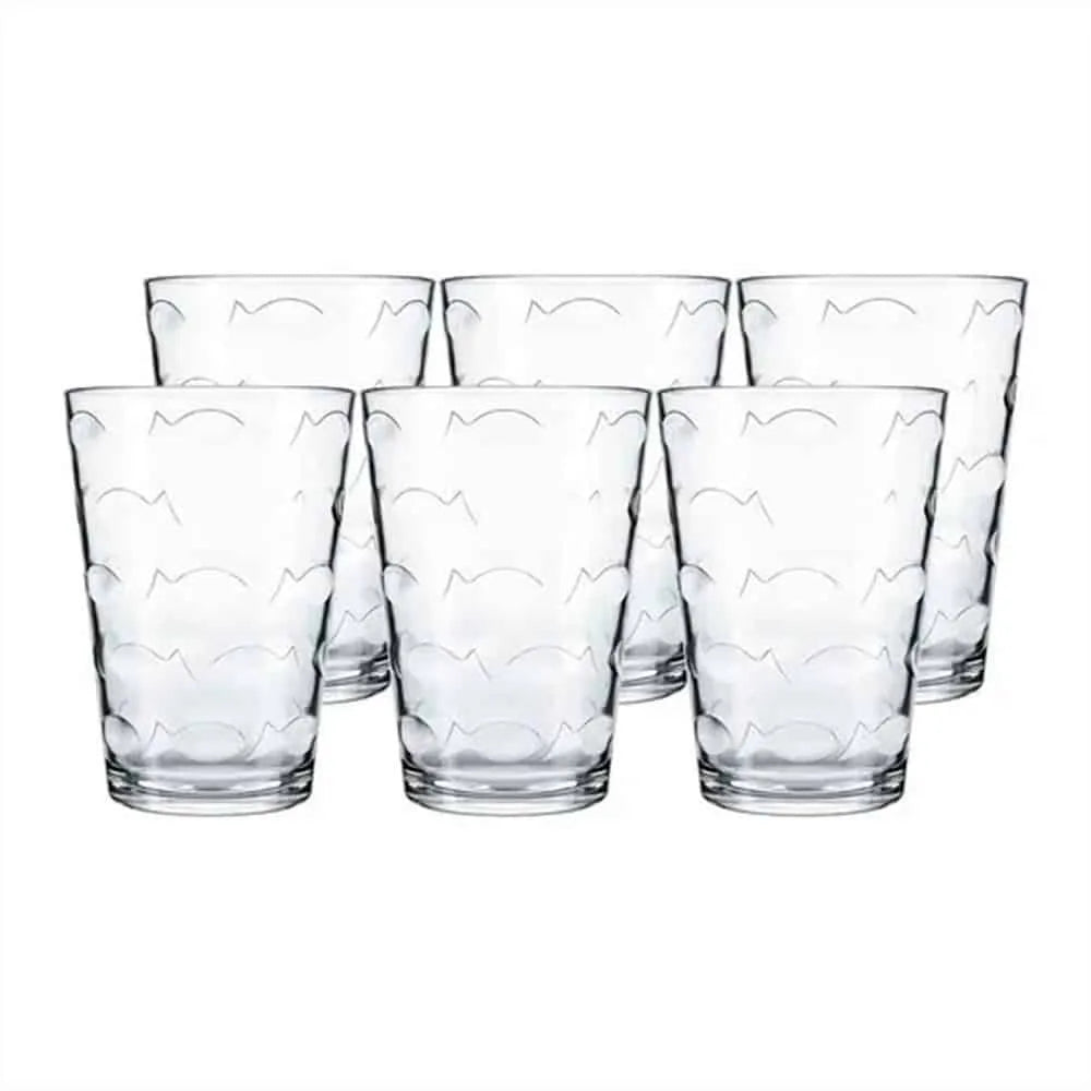 VASO LAGUNA X 6 DE 280  ML NADIR