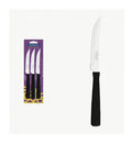 NEW KOLOR X 3 CUCHILLO NEGRO TRAMONTINA