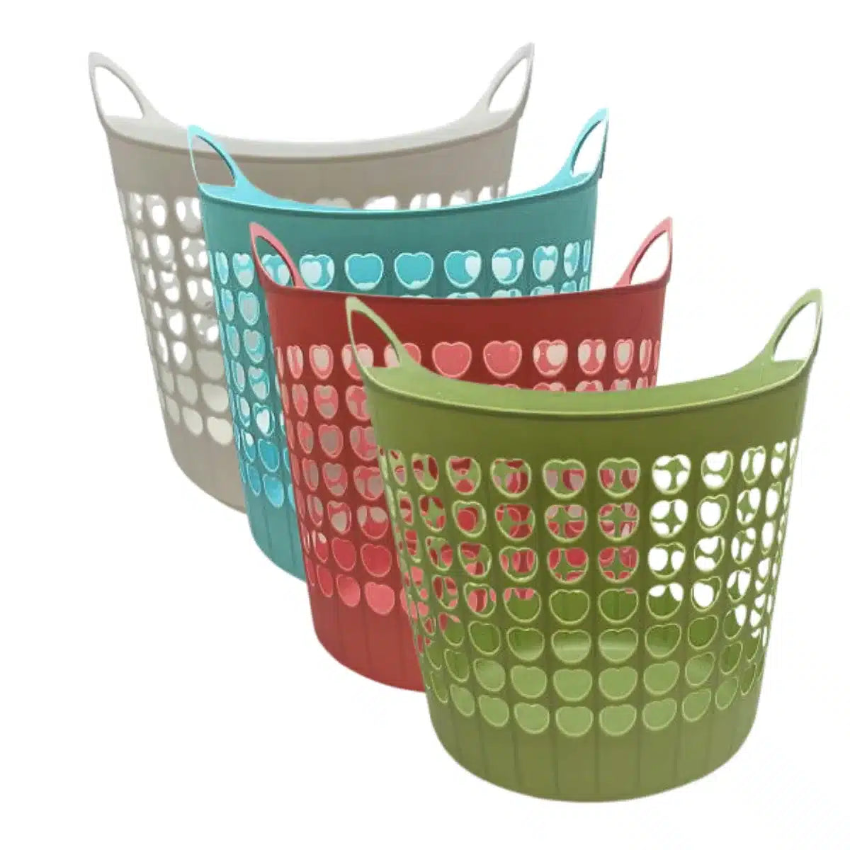 SET PARA EL HOGAR CANASTO DE ROPA + COLGADOR CIRCULAR+ PALILLOS PACK COMPLETO 
