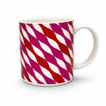 TAZA MUG BAJA ROMBOS DIAGONALES 905 X 8.5 CM