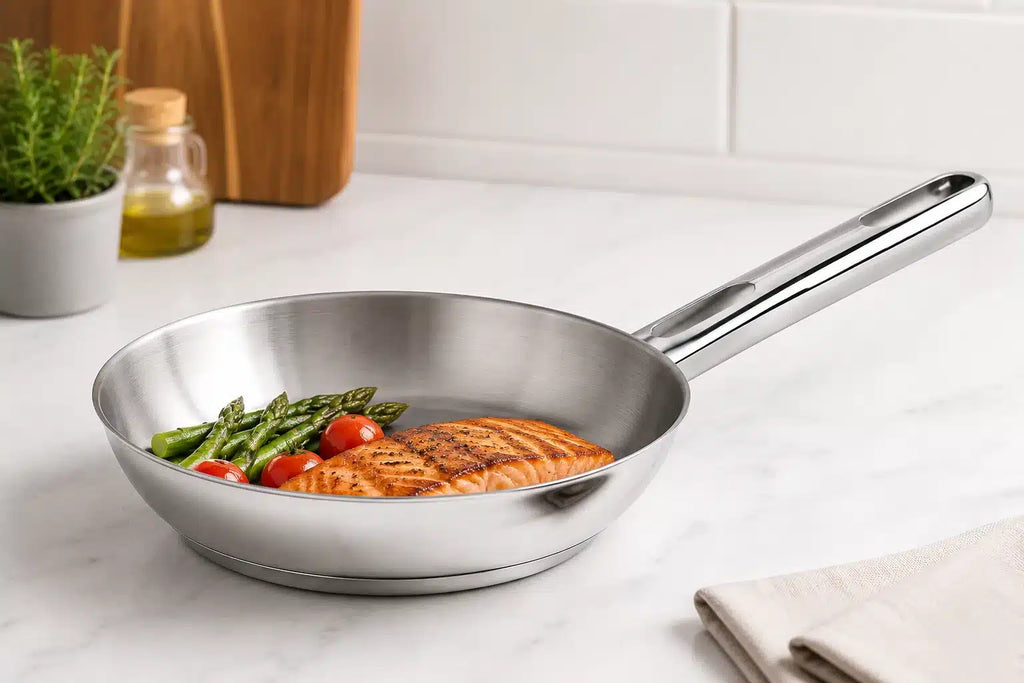 SARTEN TRAMONTINA ACERO INOX ALLEGRA 24CM