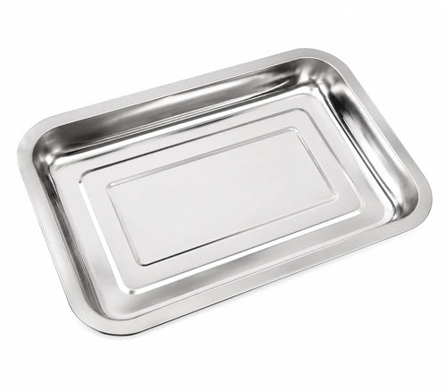 Asadera Rect  31 X 21 Acero Inox Económica