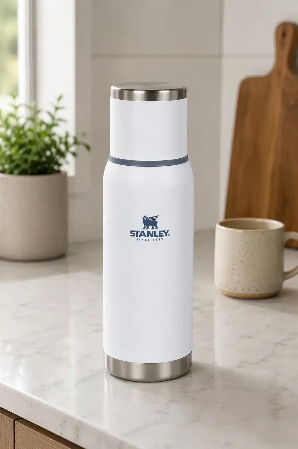 TERMO STANLEY 1 LITRO POLAR BLANGO TO GO
