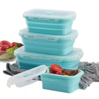 TUPPER X 4 SILICONA PLEGABLE TAPA