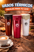 Vaso Térmico Hermético 500 ml Acero Inox Antiderrame Frío y Calor - vista 2