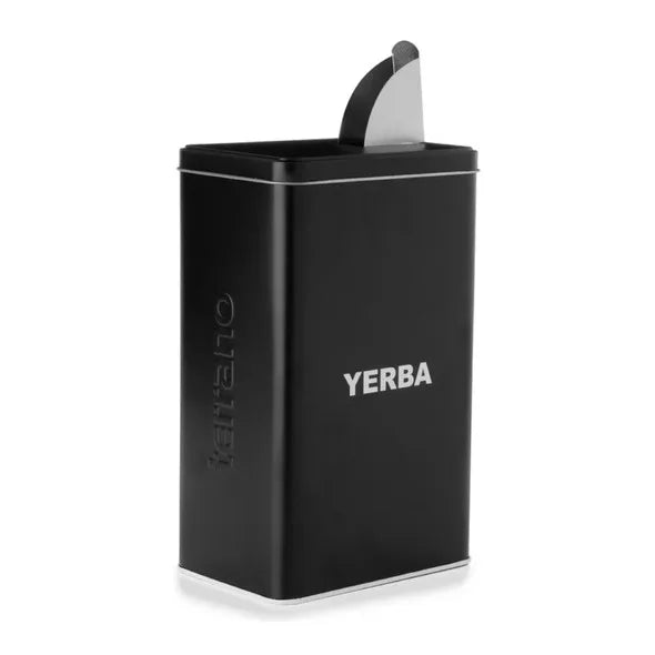 Yerbera Brio Hermética  – Lata Metálica con Pico Dosificador | Conserva Aroma y Frescura