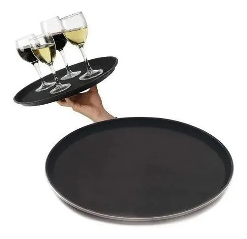 BANDEJA DE MOZO 45 CM ANTIDESLIZANTE