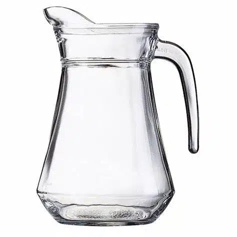 JARRA DE VIDRIO 1.3 L CON PICO VERTEDOR