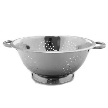 COLADOR CON PIE 24 CM ACERO INOX