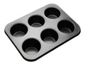 MOLDE CUPCAKES X 6 DE TEFLON 27 X 18
