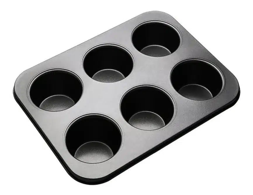 MOLDE CUPCAKES X 6 DE TEFLON 27 X 18