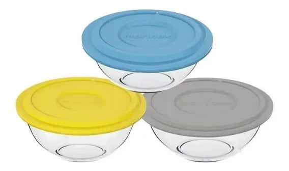 BOWL DE VIDRIO CON TAPA 500ML MARINEX ASTRAL