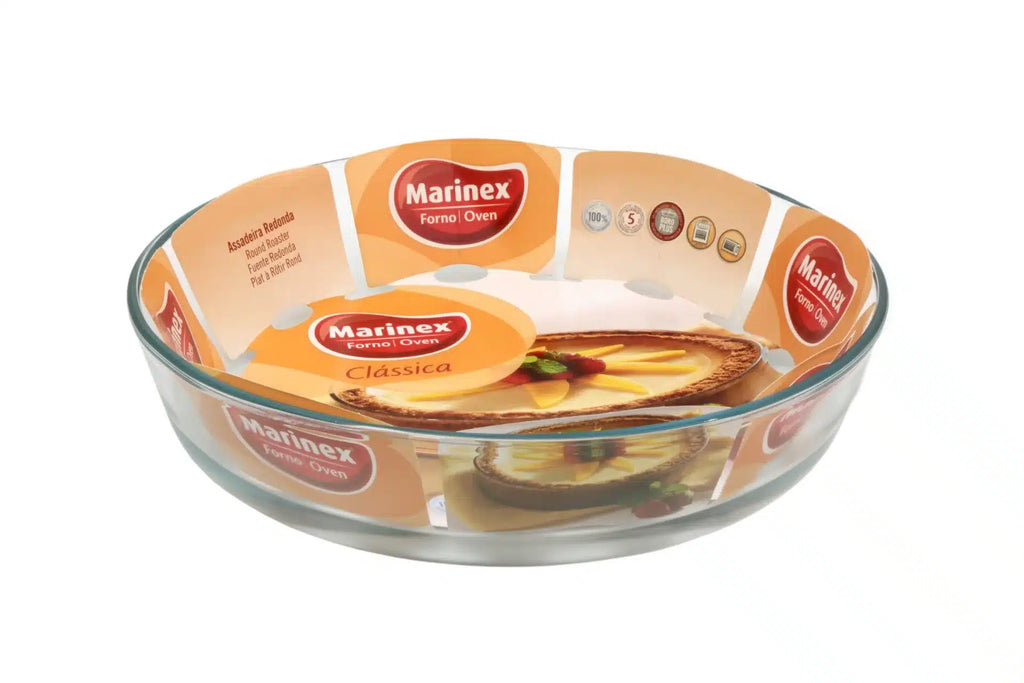 ASADERA CLASSICA REDONDA 2.4 LT VIDRIO