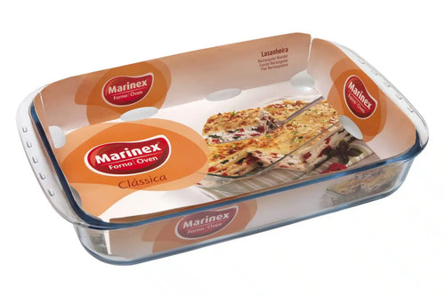ASADERA RECTANGULAR HONDA 1.600 ML DE VIDRIO