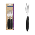 TENEDOR DE MESA IPANEMA NEGRO X 3 TRAMONTINA