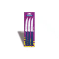 CUCHILLO DE MESA AZUL TRAMONTINA NEW KOLOR X 3