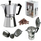CAFETERA ITALIANA ALUMINIO 14 TAZAS 700 ML