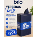 Yerbera Brio Hermética  – Lata Metálica con Pico Dosificador | Conserva Aroma y Frescura