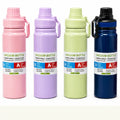 BOTELLA DEP COLOR 800 ML CIERRE ROSCA ACERO