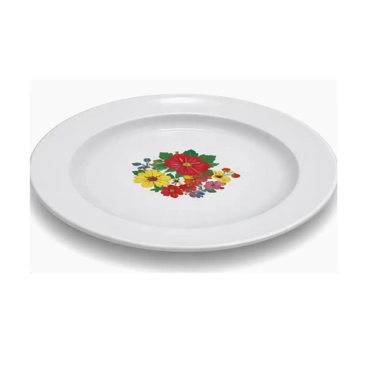 PLATO HONDO METAL PINTADO