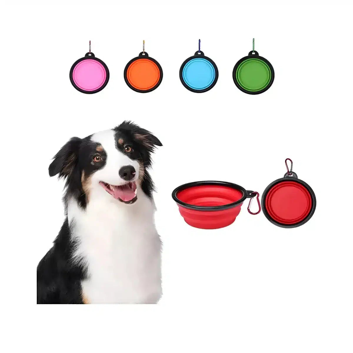 PLATO PORTÁTIL RETRÁCTIL PARA MASCOTA