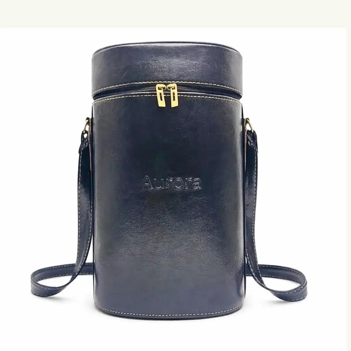 MATERA SIMÍL CUERO PORTA TERMO Y MATE | DISEÑO ELEGANTE AURORA