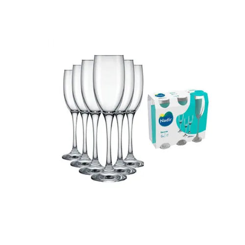 COPA X 6 BARONE CHAMPAGNE 190 ML