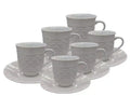 JUEGO DE TAZAS DE ESCAMA X 6 + CAJA DE REGALO