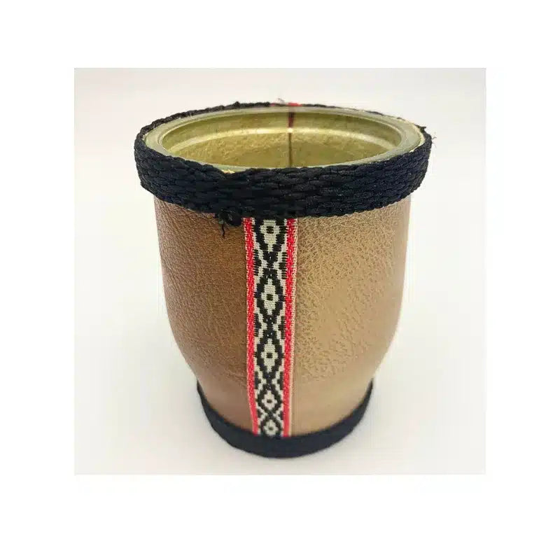 MATE VIDRIO TOULOUSSE CUERO