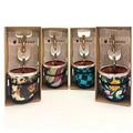 SET MATE + BOMBILLA CON DISEÑO EN CAJA